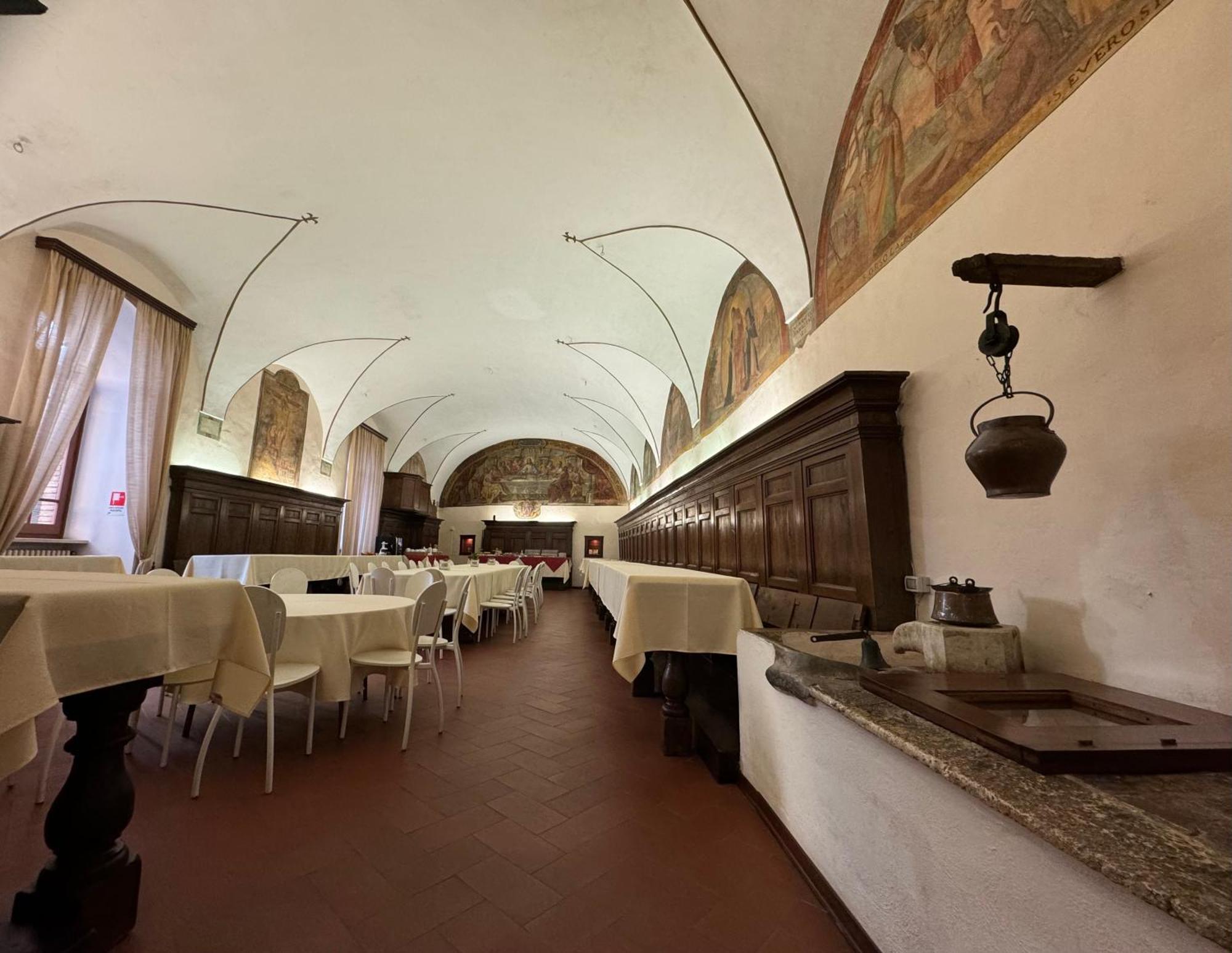 Hotel Monastero Ss. Annunziata Todi Exteriér fotografie The refectory